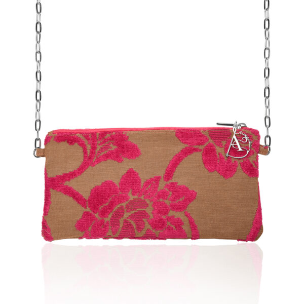 Borsa Flora rosa - immagine 2