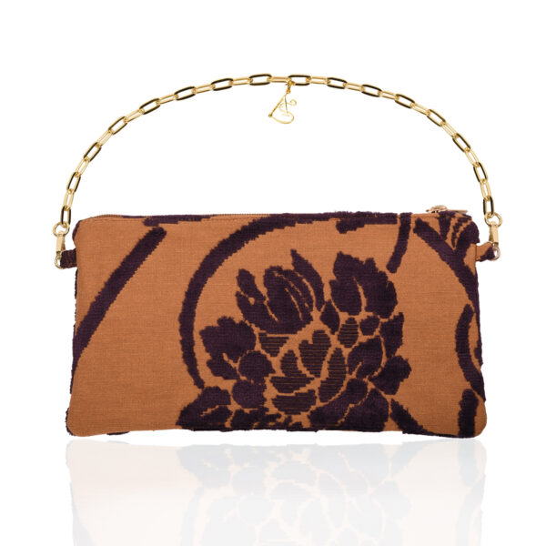 Borsa Flora prugna - immagine 2