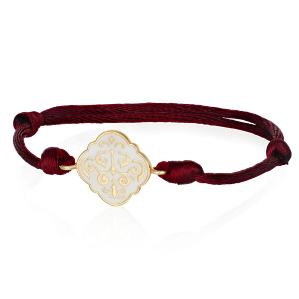 Bracciale smalto bianco - immagine 2